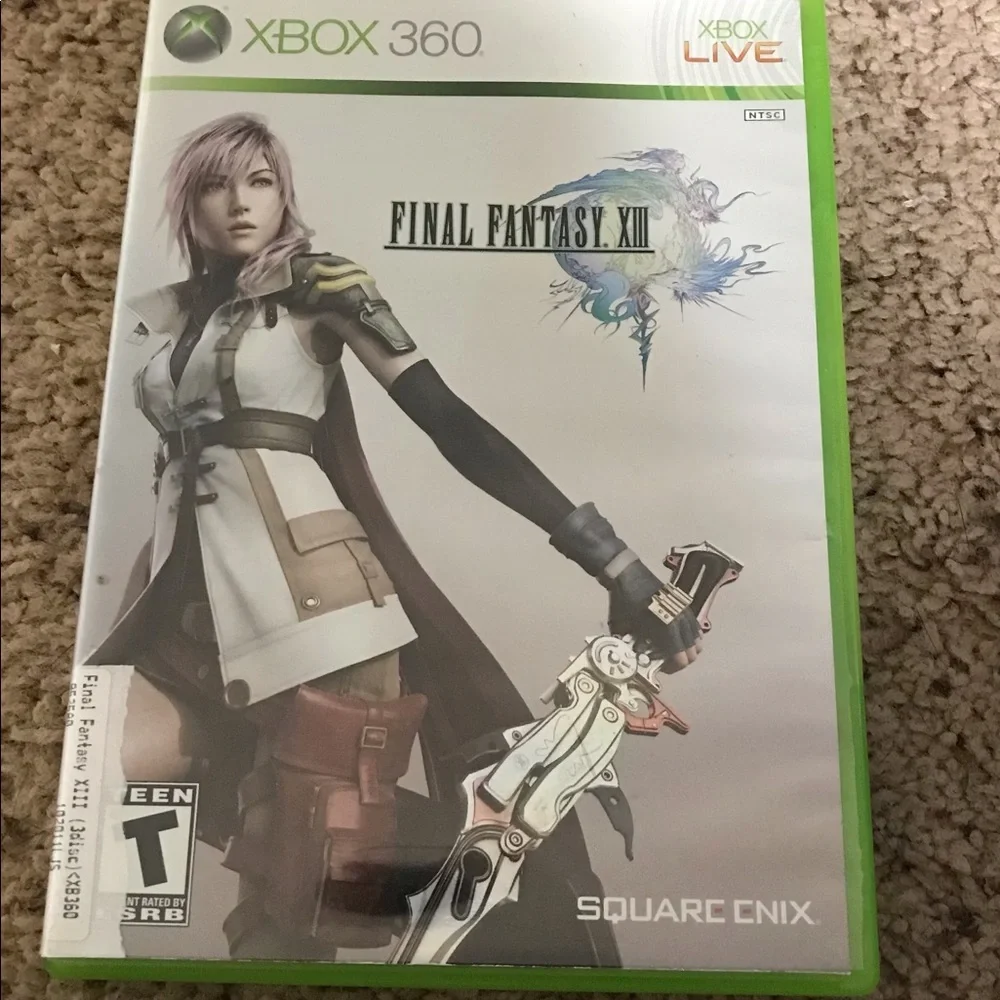 XBOX 360 Final Fantasy XIII video game